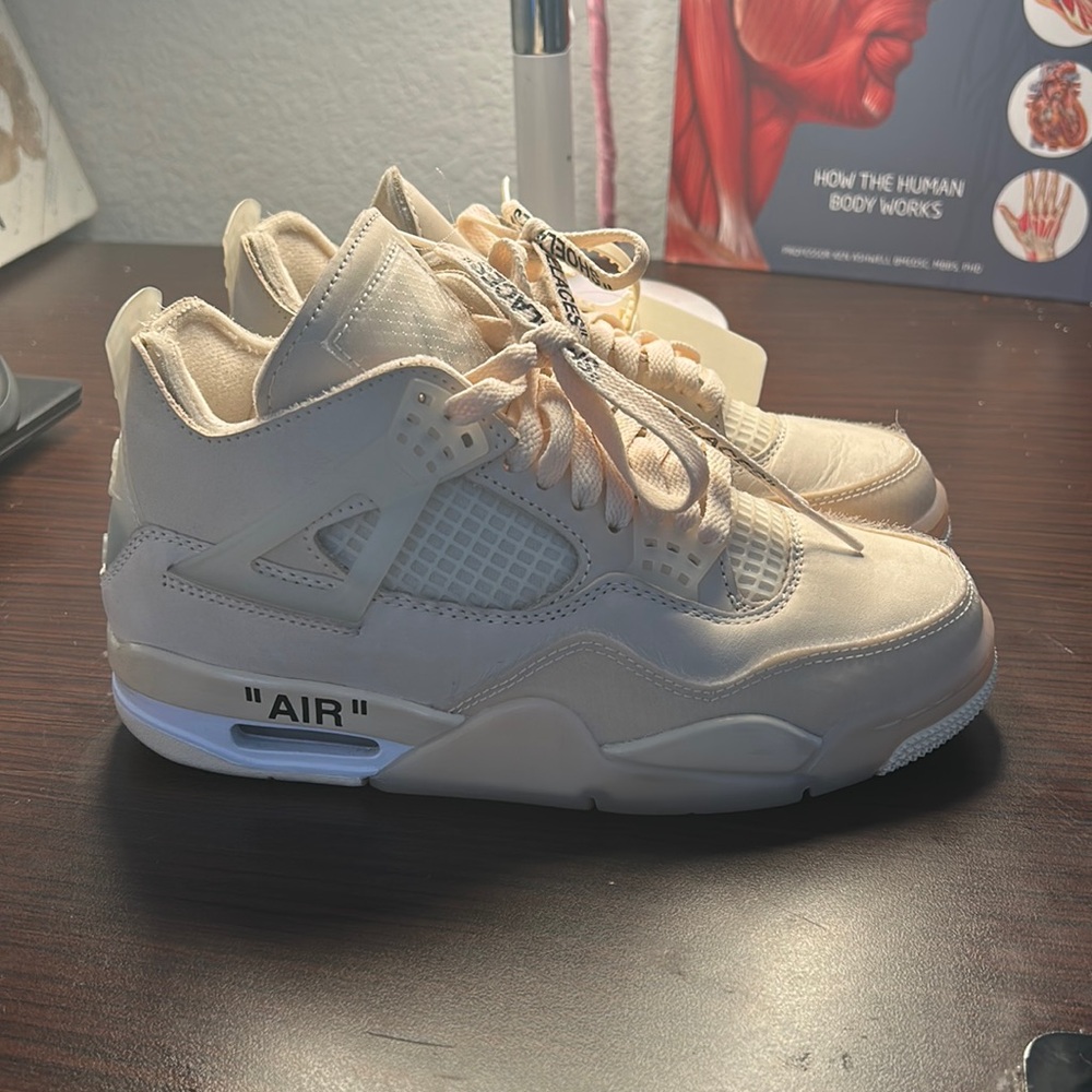 Jordan 4 retro Off White Size 6